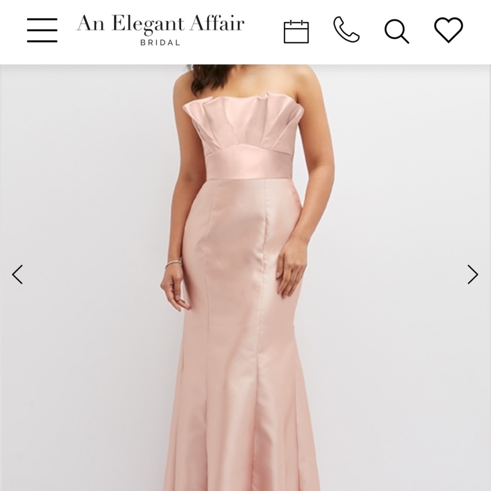 ALFRED SUNG Blush Pink Dress MOB dress!